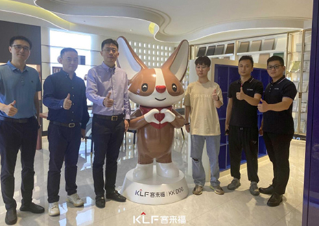 熱烈歡迎中國建博會(huì)領(lǐng)導(dǎo)一行蒞臨客來福智能科技股份有限公司參觀指導(dǎo)！