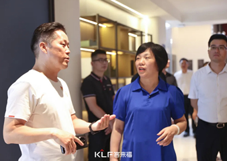 熱烈歡迎南昌市新建區(qū)政協(xié)領(lǐng)導一行蒞臨客來福參觀指導！